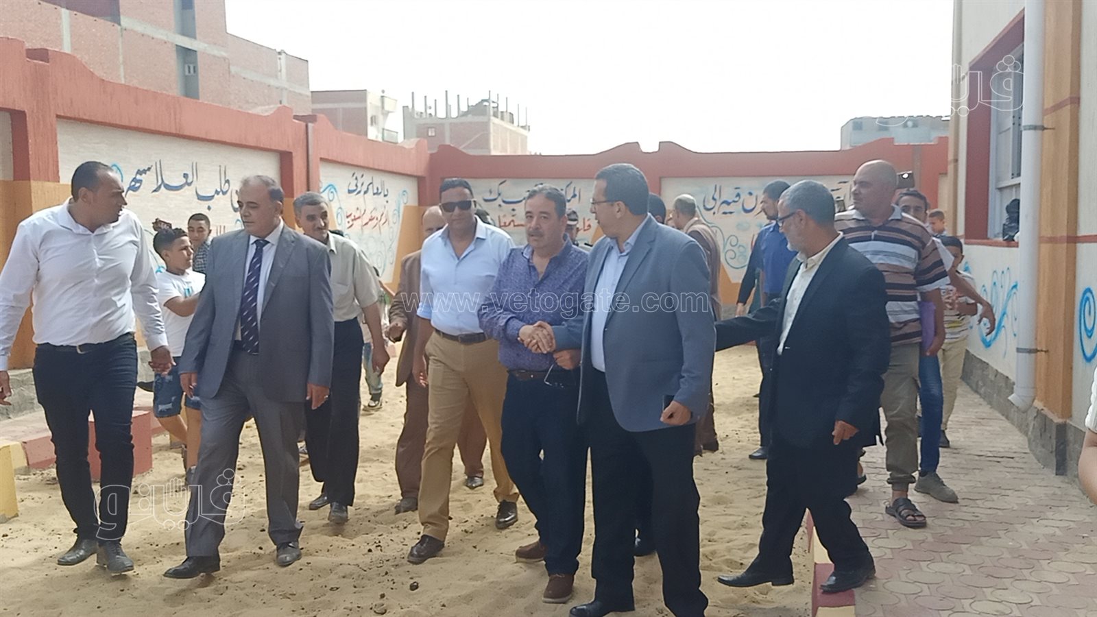 بالزغاريد.. افتتاح مدرسة عبد التواب شاهين الإعدادية بالدقهلية (5)