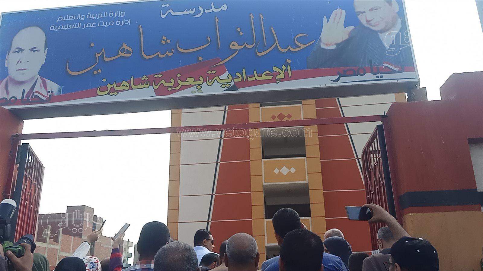 بالزغاريد.. افتتاح مدرسة عبد التواب شاهين الإعدادية بالدقهلية (16)