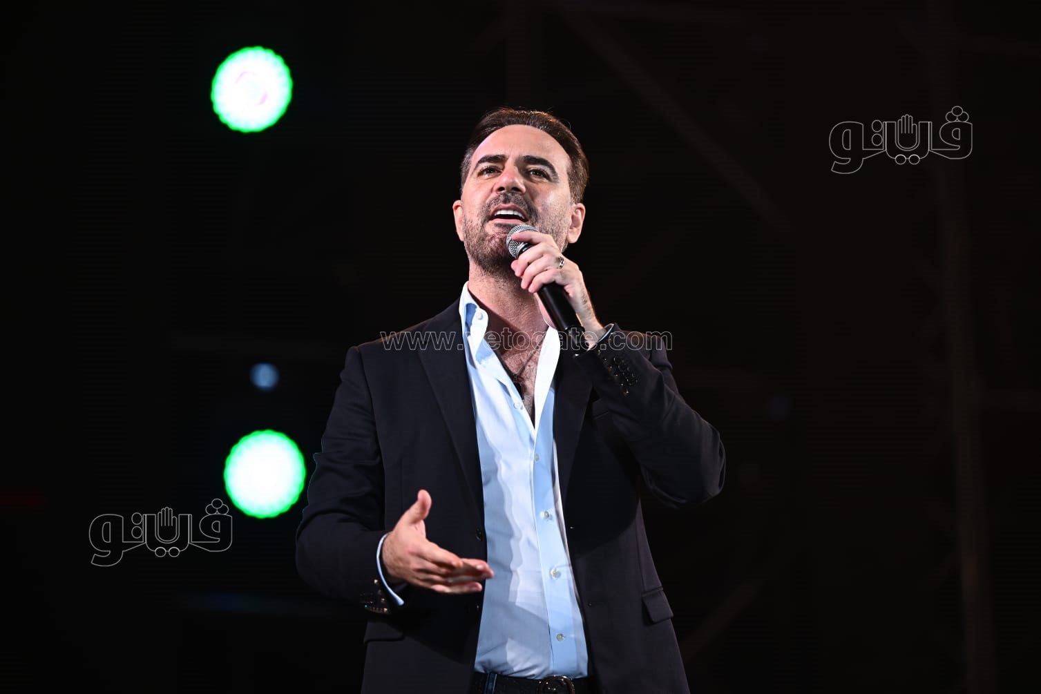  وائل جسار يشعل ختام مهرجان رأس الحكمة بحضور نجوم الفن (3)