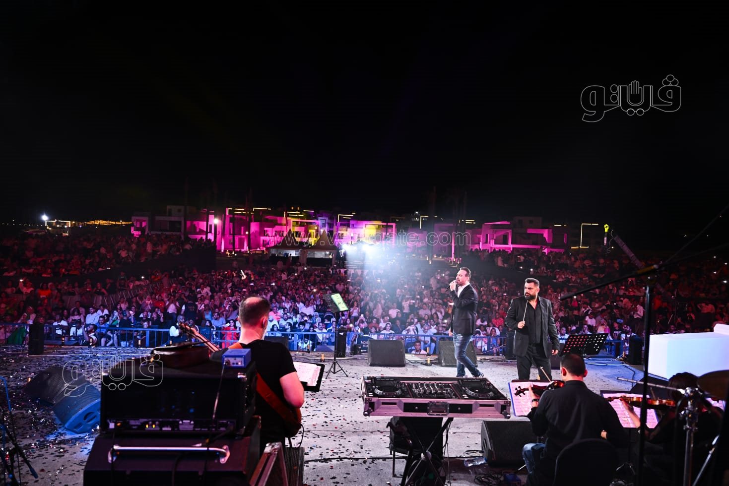  وائل جسار يشعل ختام مهرجان رأس الحكمة بحضور نجوم الفن (10)