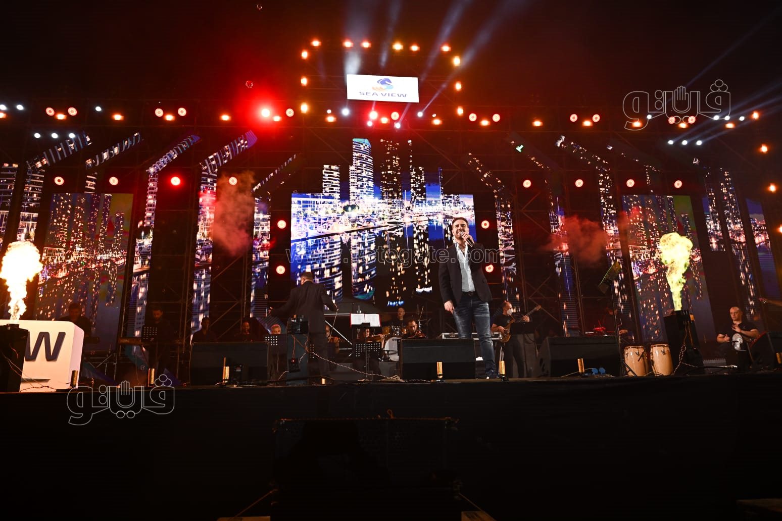  وائل جسار يشعل ختام مهرجان رأس الحكمة بحضور نجوم الفن (19)
