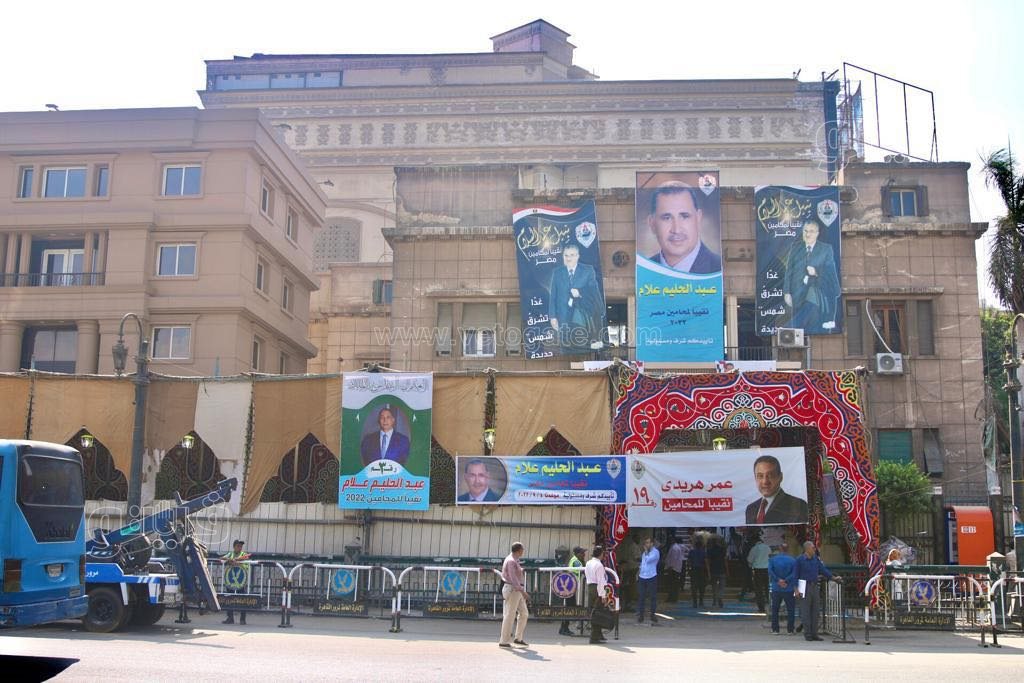 بدء عملية التصويت في انتخابات نقيب المحامين (7)