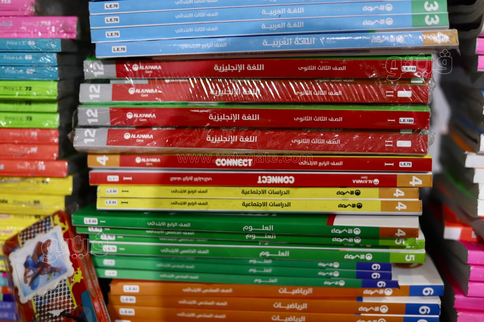 أسعار الكتب الخارجية بمعرض أهلا مدارس (1)