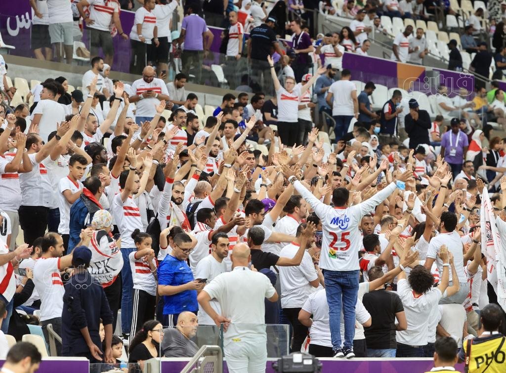  جماهير الزمالك والهلال باستاد لوسيل القطري (3)