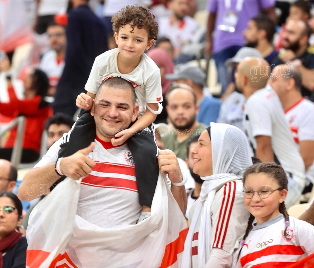  جماهير الزمالك والهلال باستاد لوسيل القطري (8)