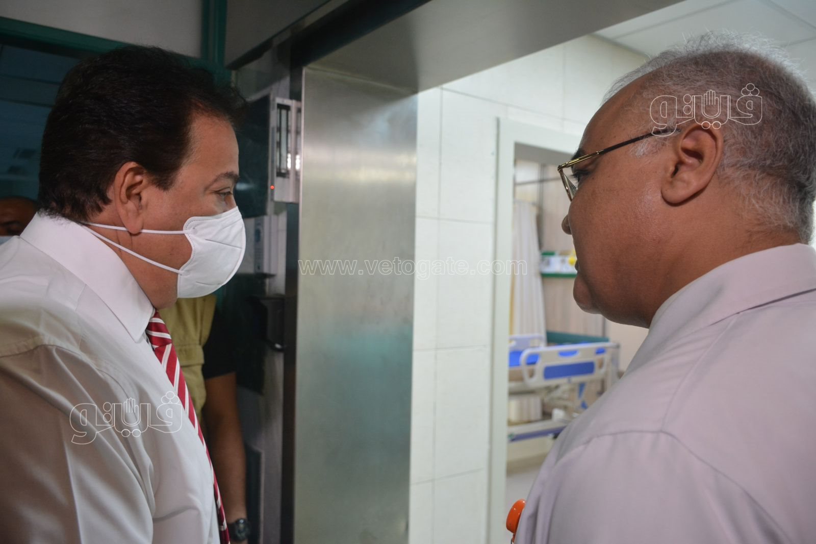 وزير الصحة يبدأ جولته التفقدية بمستشفى البنك الأهلي  (12)