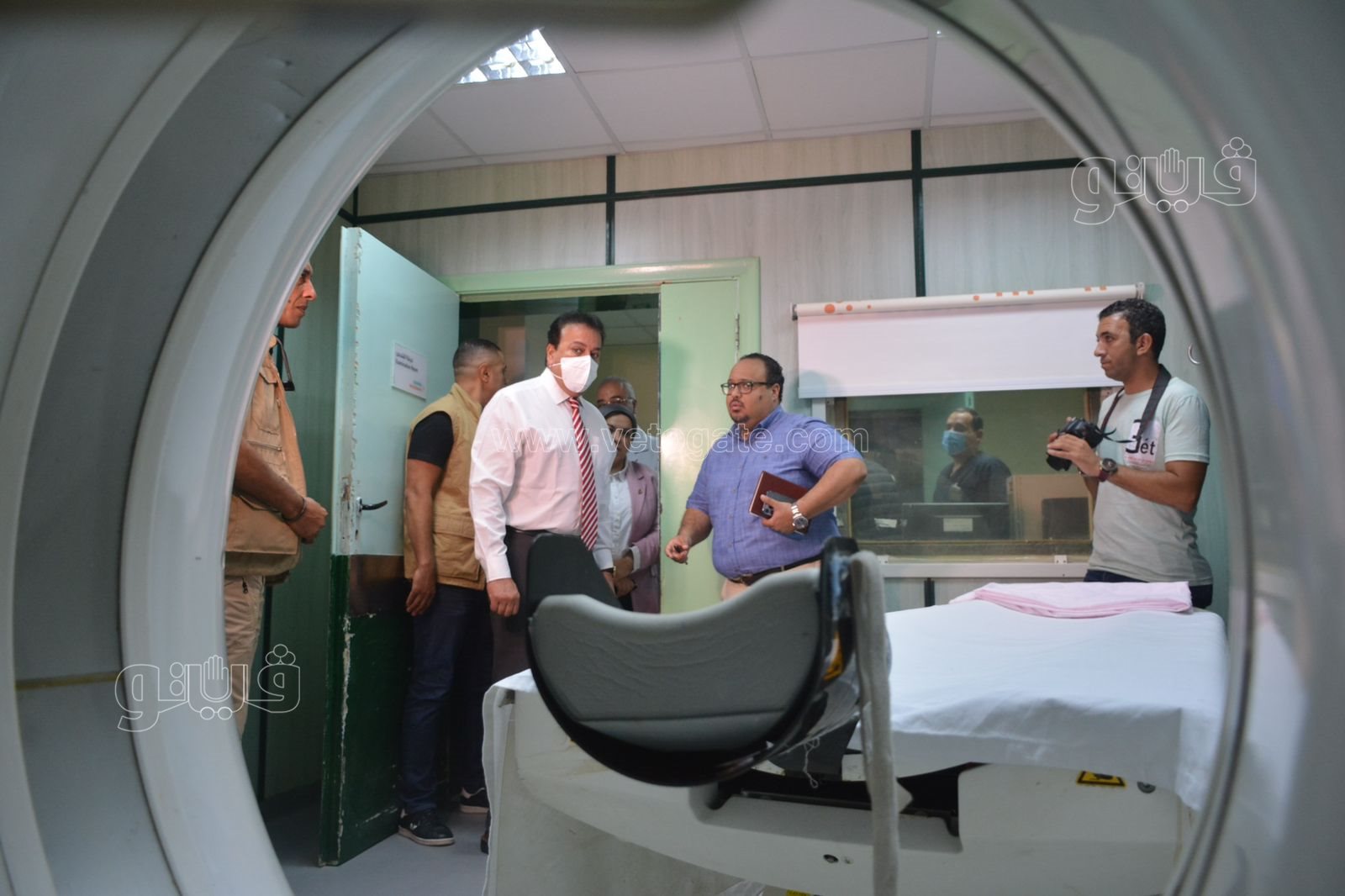 وزير الصحة يبدأ جولته التفقدية بمستشفى البنك الأهلي  (15)