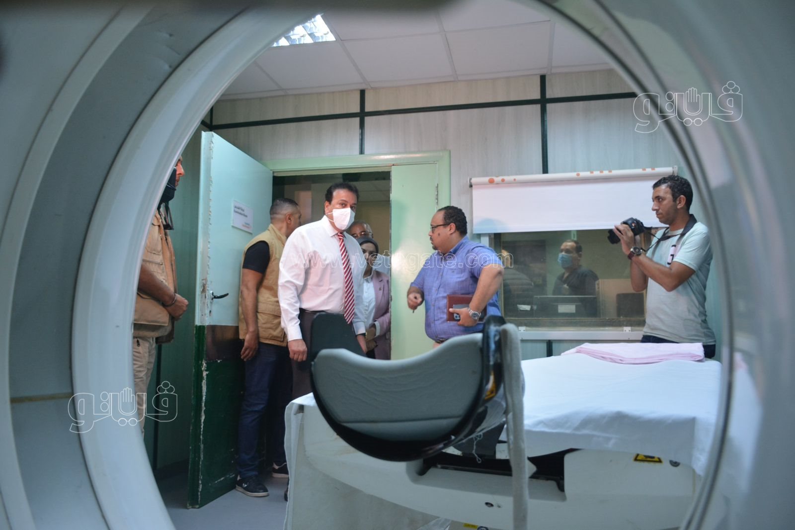 وزير الصحة يبدأ جولته التفقدية بمستشفى البنك الأهلي  (18)