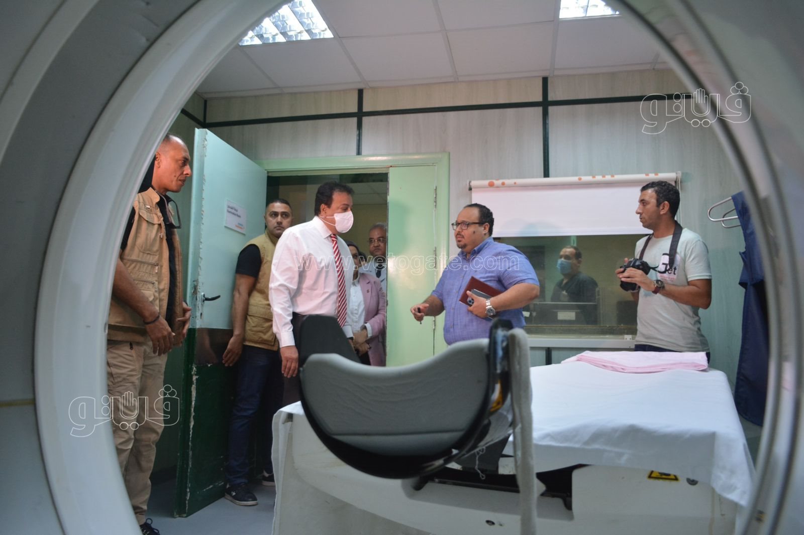 وزير الصحة يبدأ جولته التفقدية بمستشفى البنك الأهلي  (23)