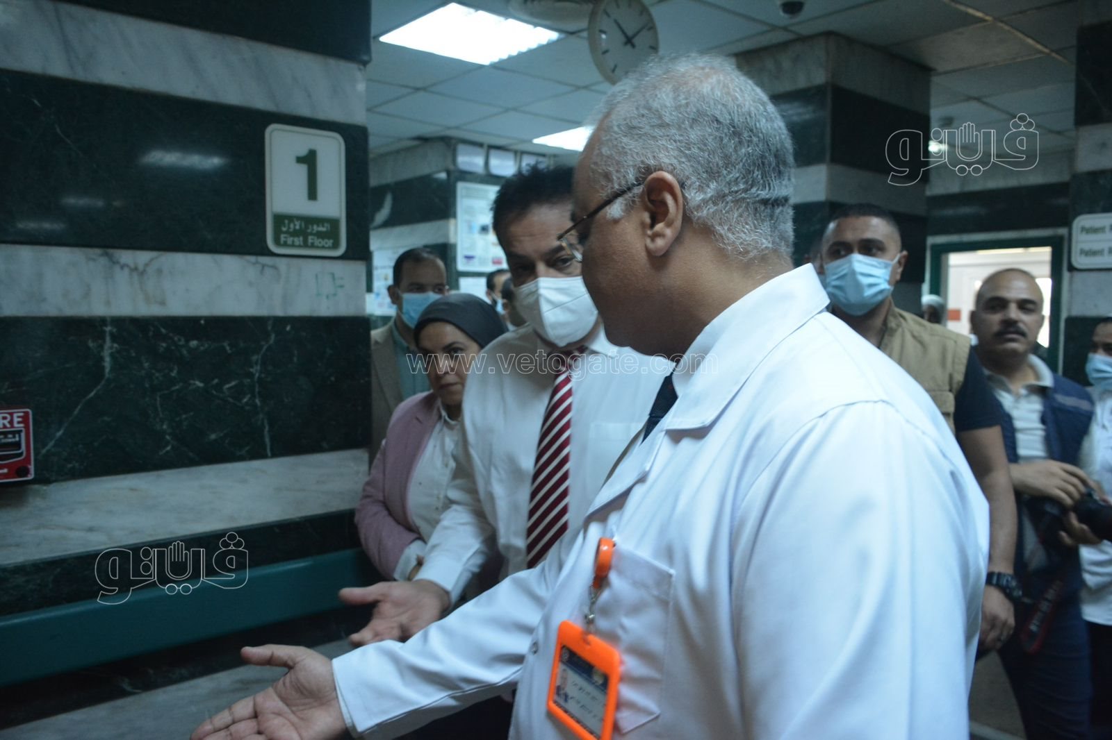 وزير الصحة يبدأ جولته التفقدية بمستشفى البنك الأهلي  (25)