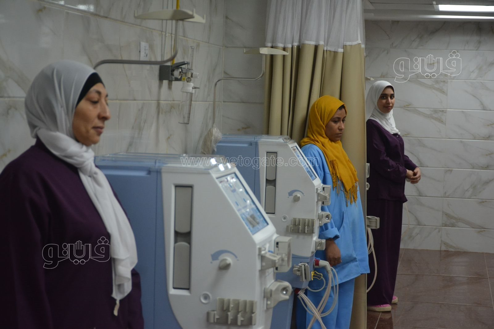 وزير الصحة في جولة تفقدية بمستشفى شبرامنت المركزي (5)