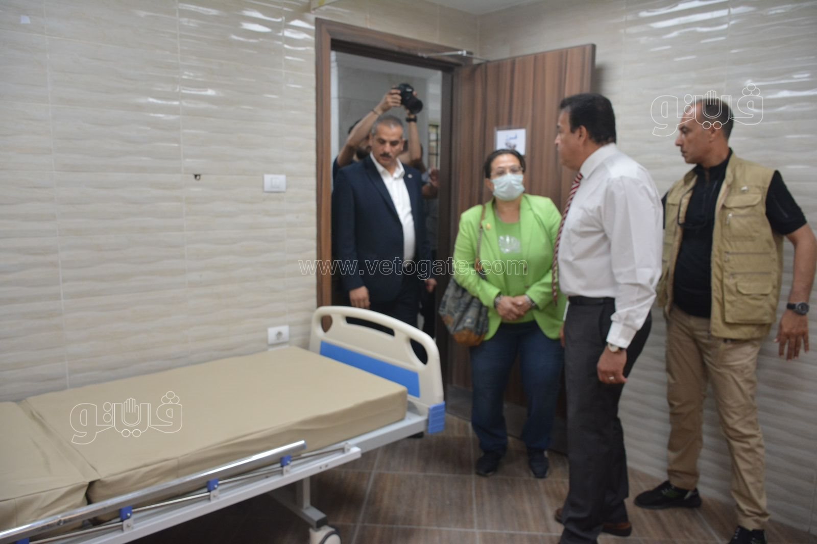 وزير الصحة في جولة تفقدية بمستشفى شبرامنت المركزي (7)