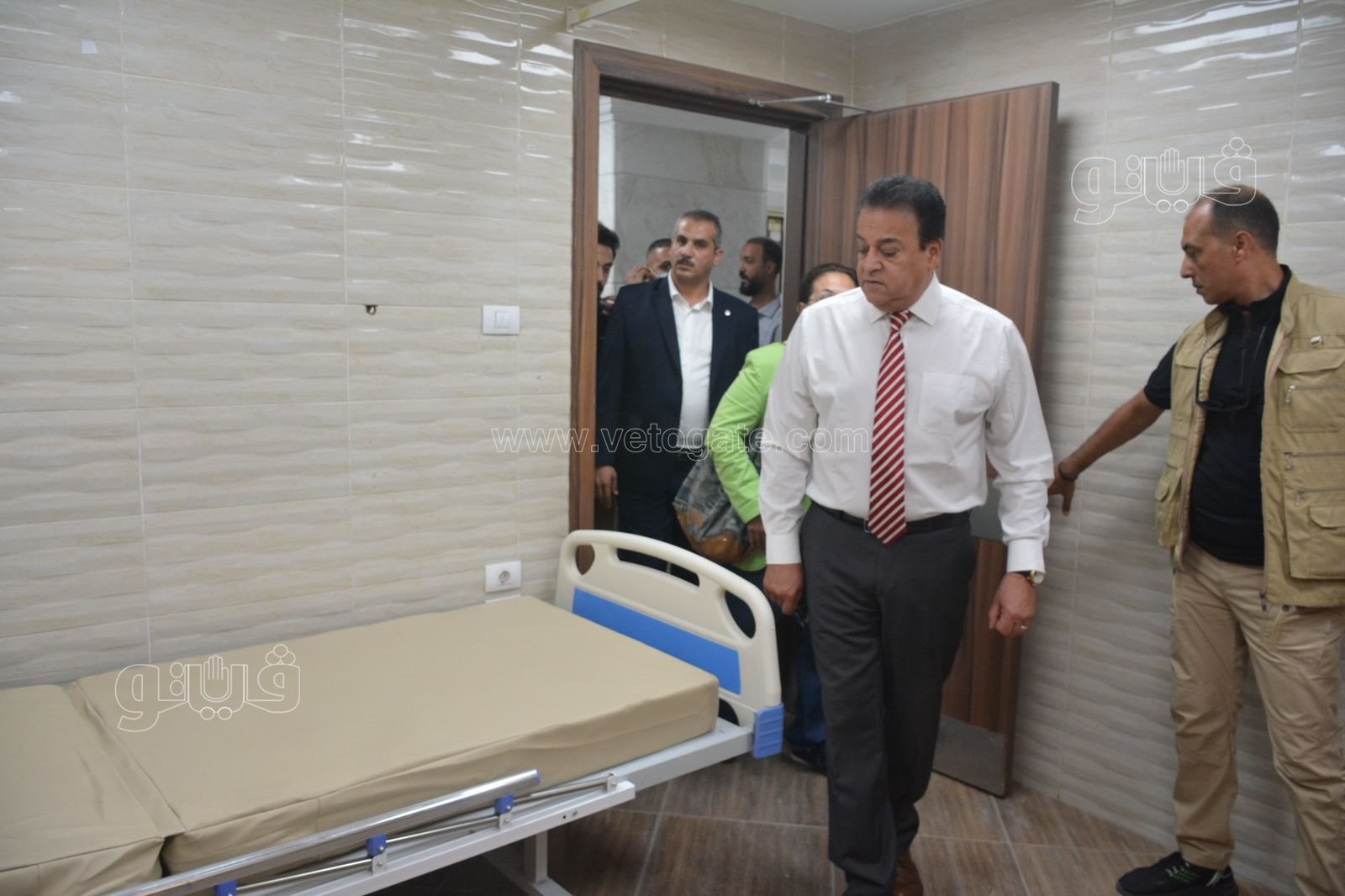 وزير الصحة في جولة تفقدية بمستشفى شبرامنت المركزي (19)