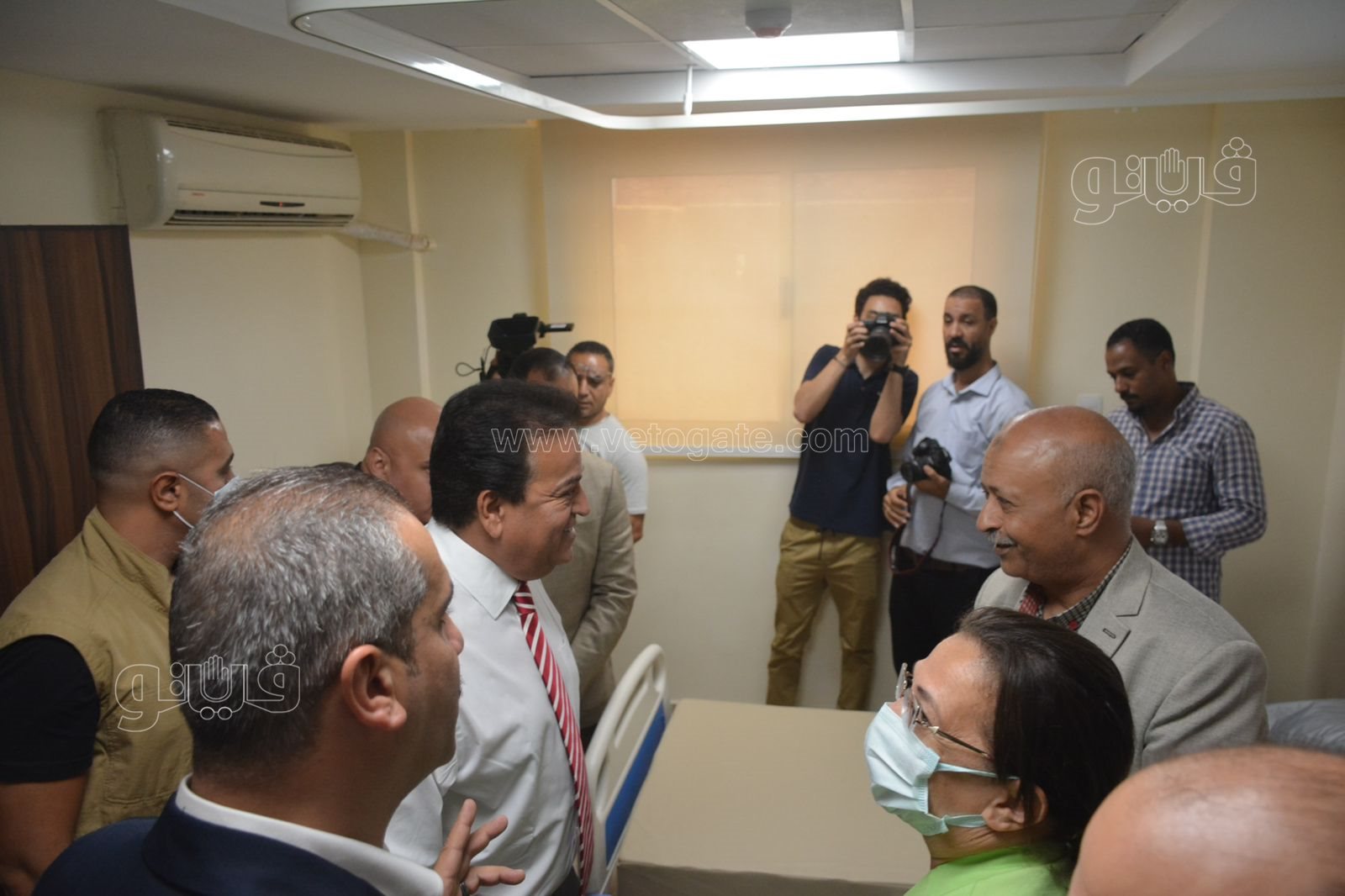 وزير الصحة في جولة تفقدية بمستشفى شبرامنت المركزي (22)