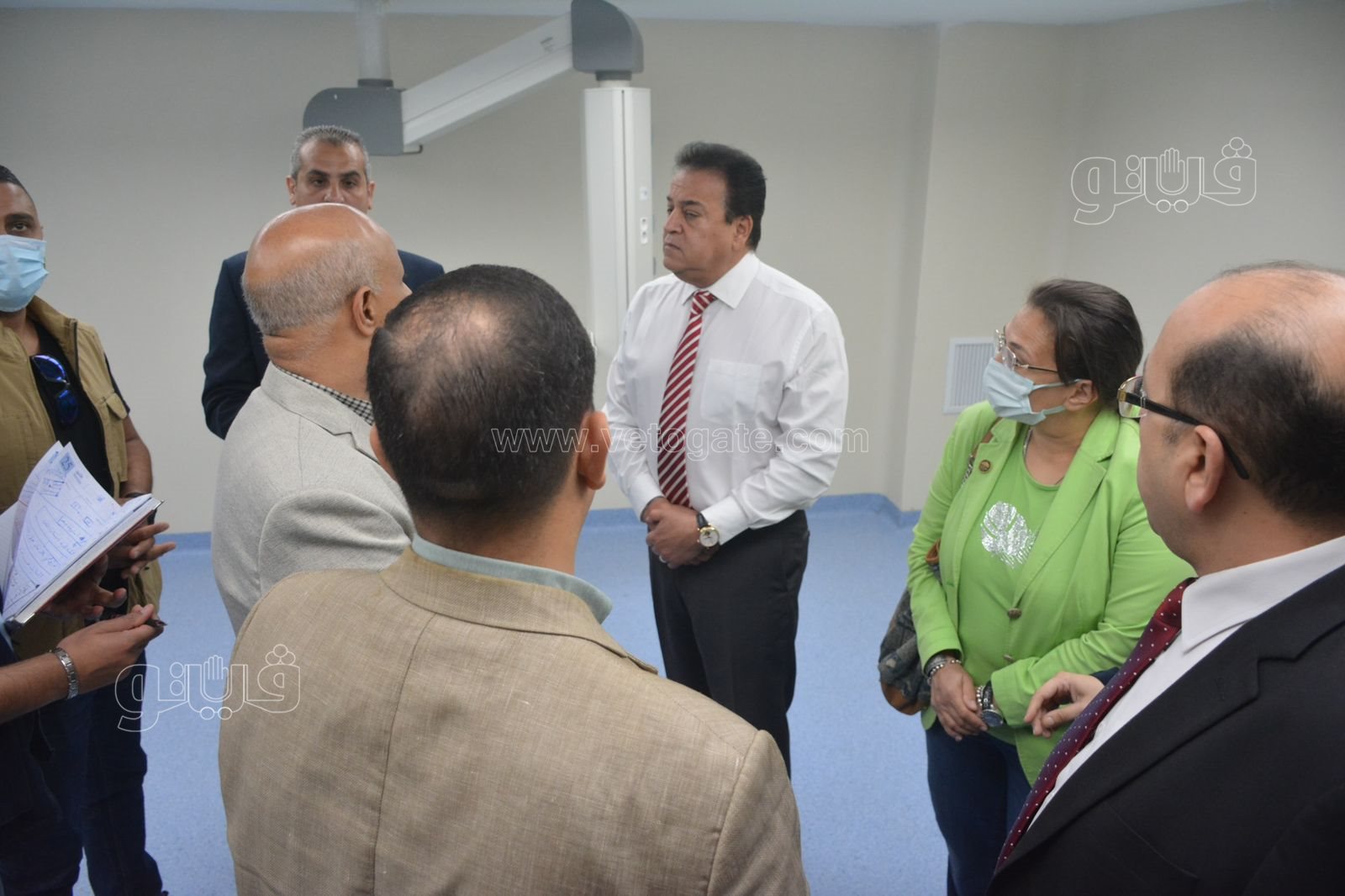 وزير الصحة في جولة تفقدية بمستشفى شبرامنت المركزي (31)