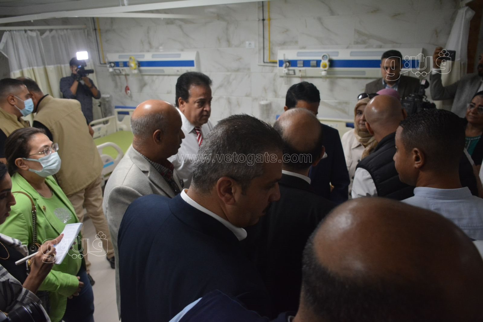 وزير الصحة في جولة تفقدية بمستشفى شبرامنت المركزي (32)