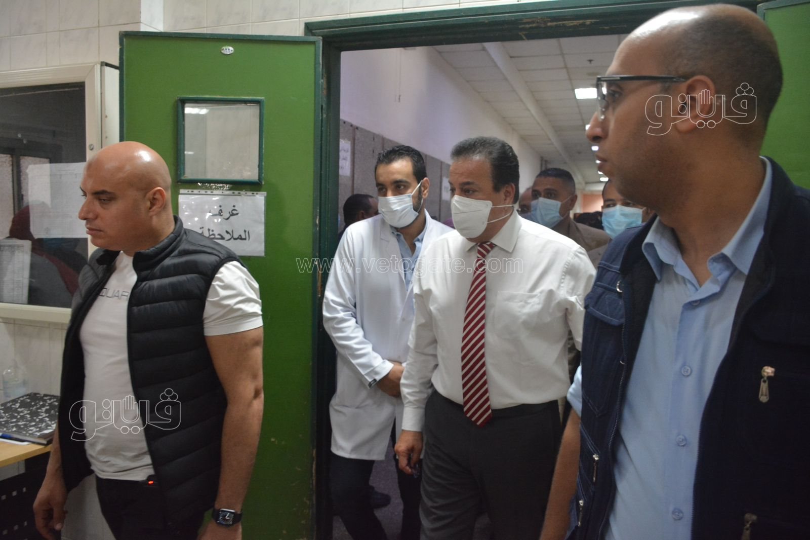 وزير الصحة يتفقد مستشفى الوراق المركزي بالجيزة (1)