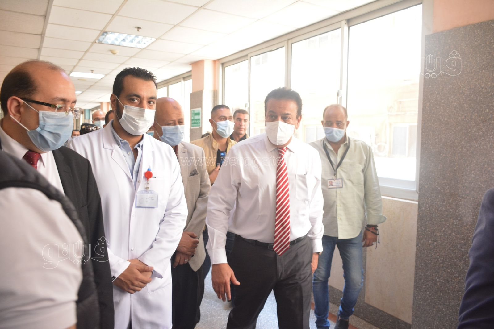وزير الصحة يتفقد مستشفى الوراق المركزي بالجيزة (8)