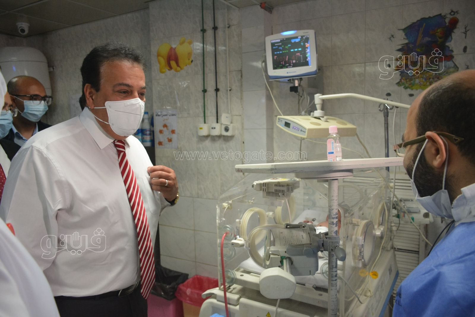 وزير الصحة يتفقد مستشفى الوراق المركزي بالجيزة (11)