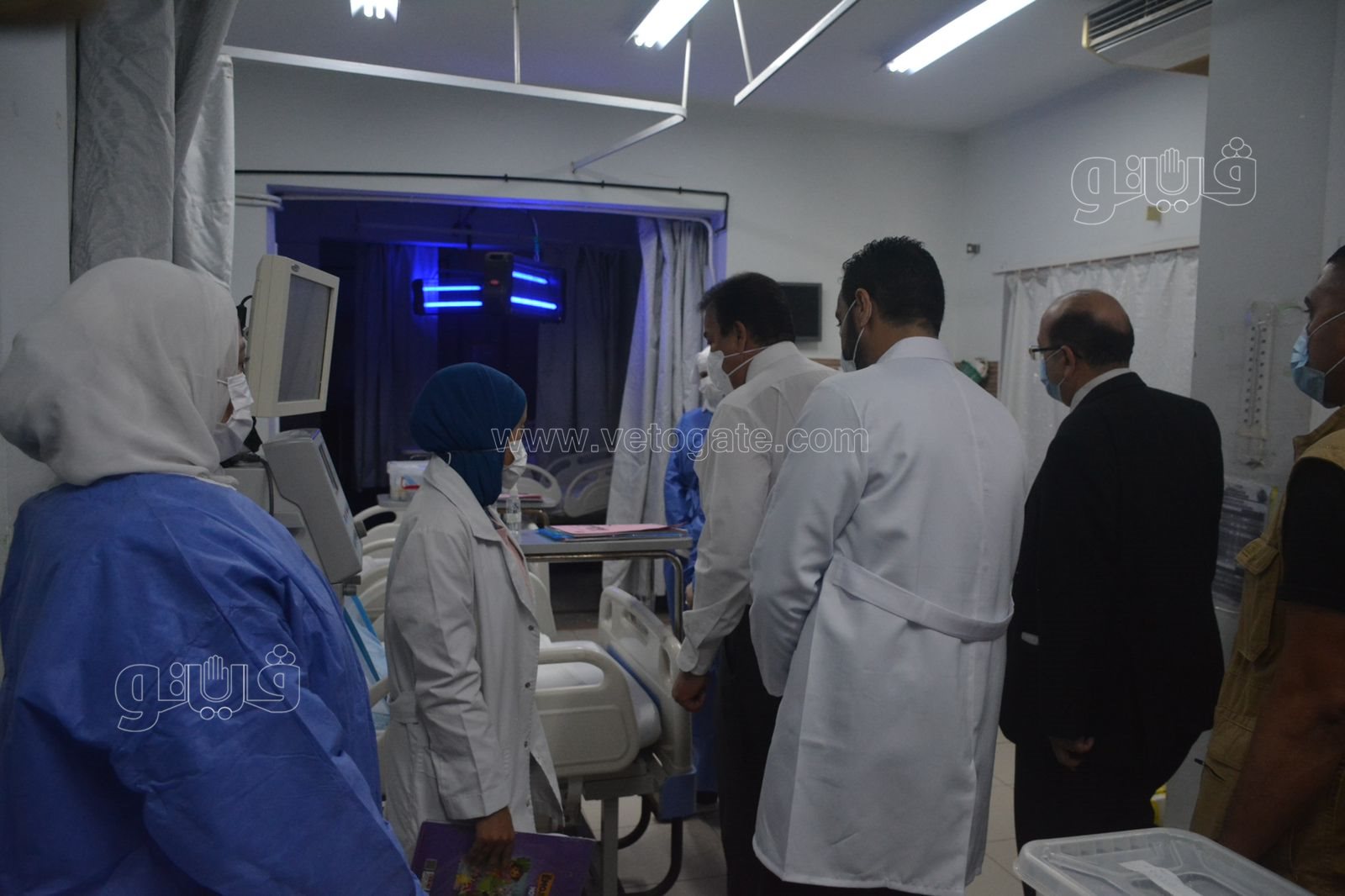 وزير الصحة يتفقد مستشفى الوراق المركزي بالجيزة (18)