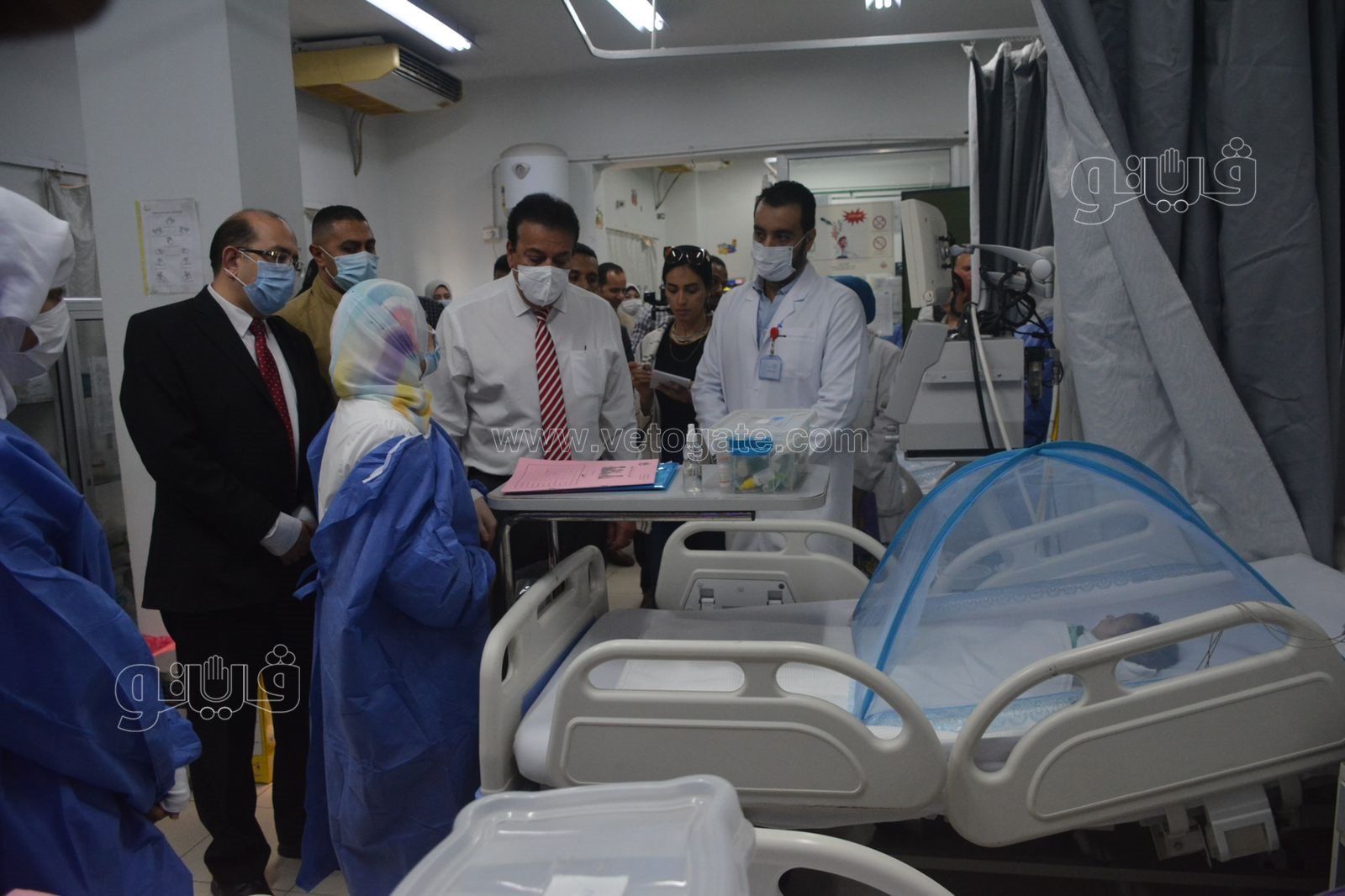 وزير الصحة يتفقد مستشفى الوراق المركزي بالجيزة (20)
