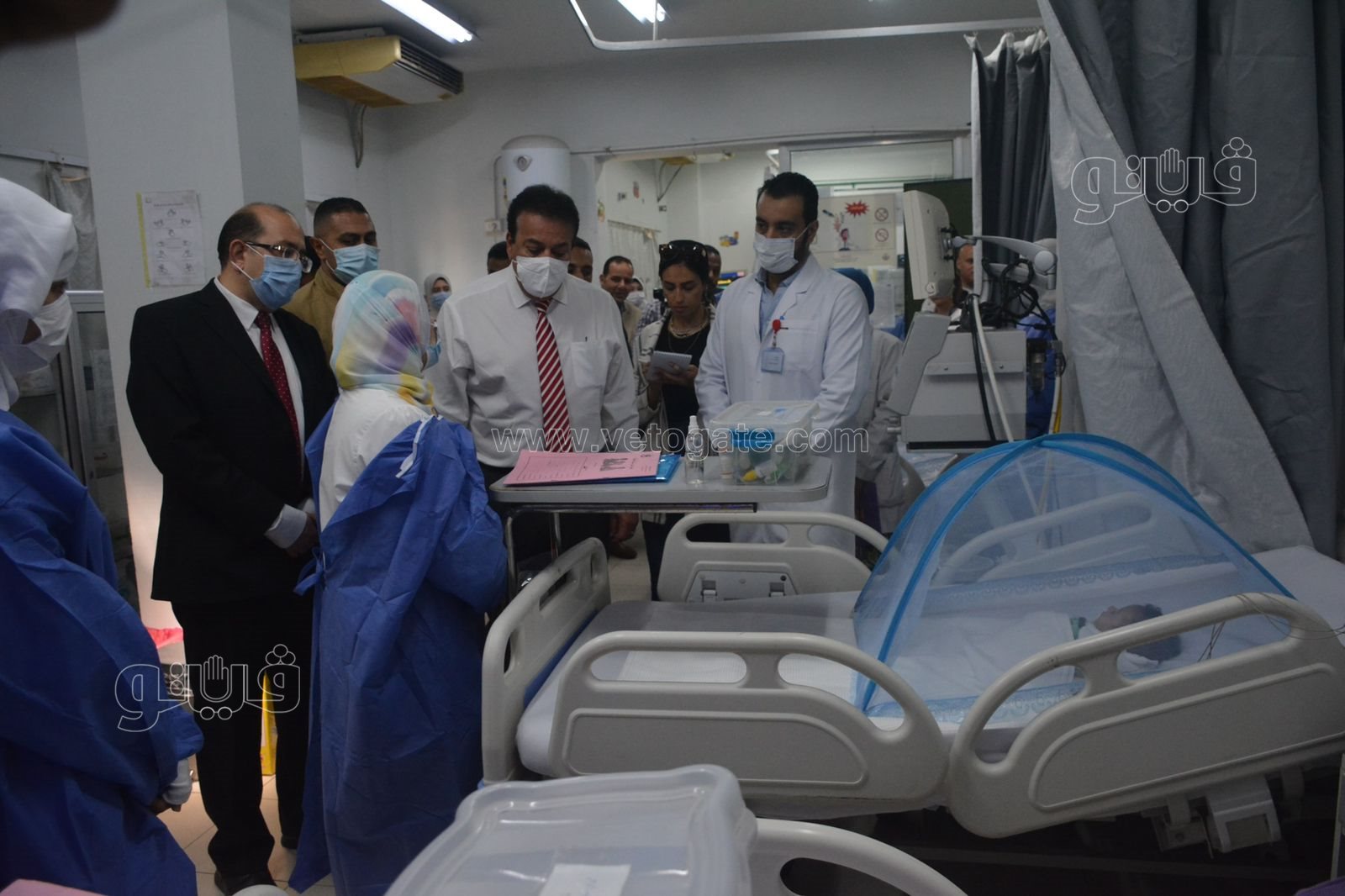 وزير الصحة يتفقد مستشفى الوراق المركزي بالجيزة (22)