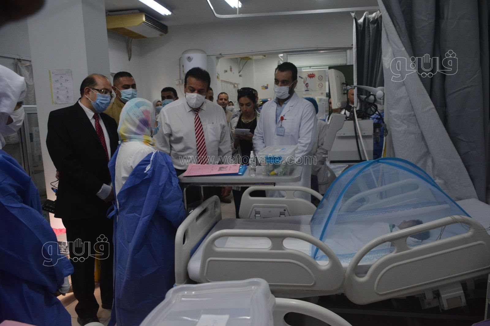 وزير الصحة يتفقد مستشفى الوراق المركزي بالجيزة (23)