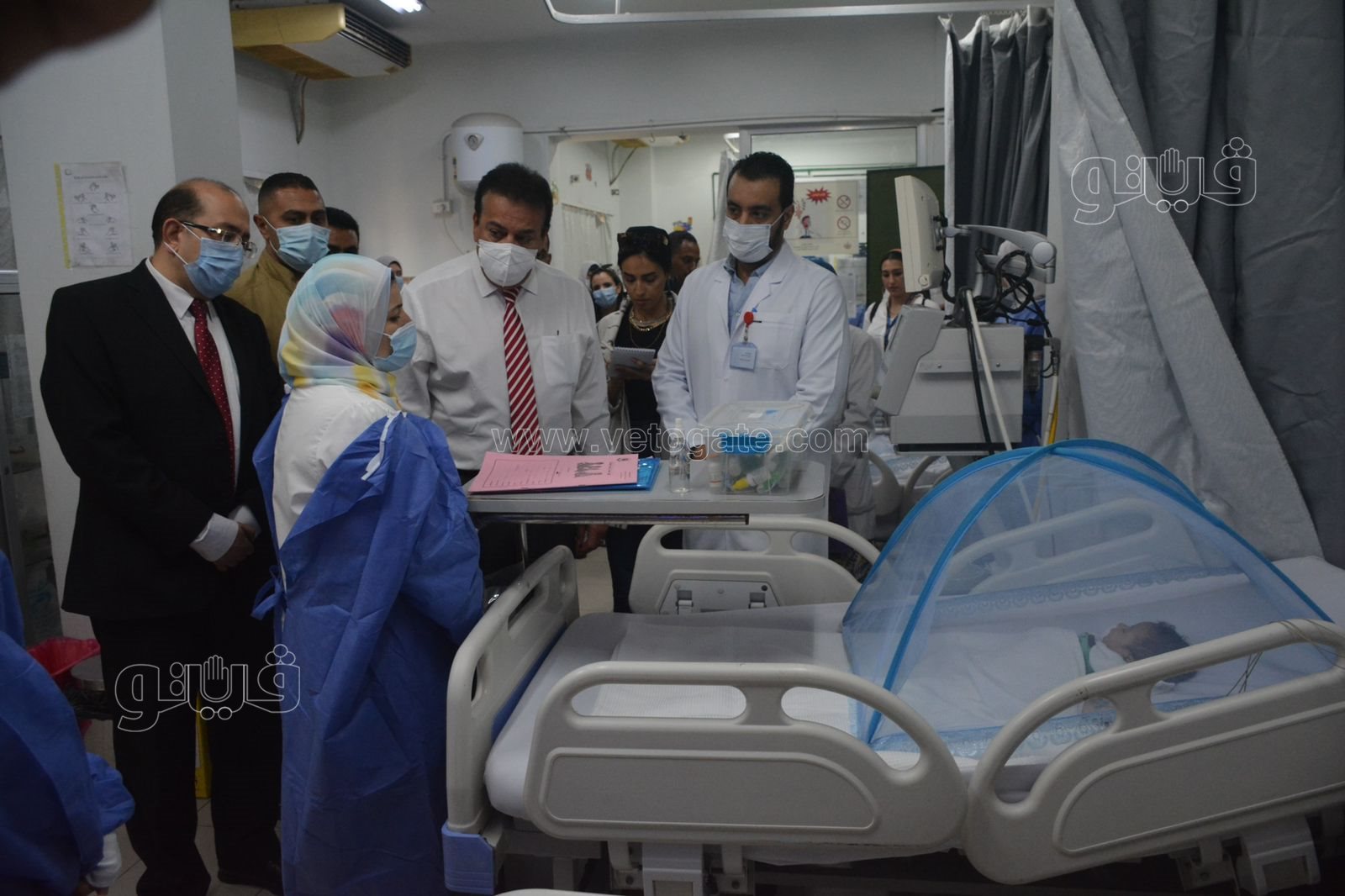 وزير الصحة يتفقد مستشفى الوراق المركزي بالجيزة (24)