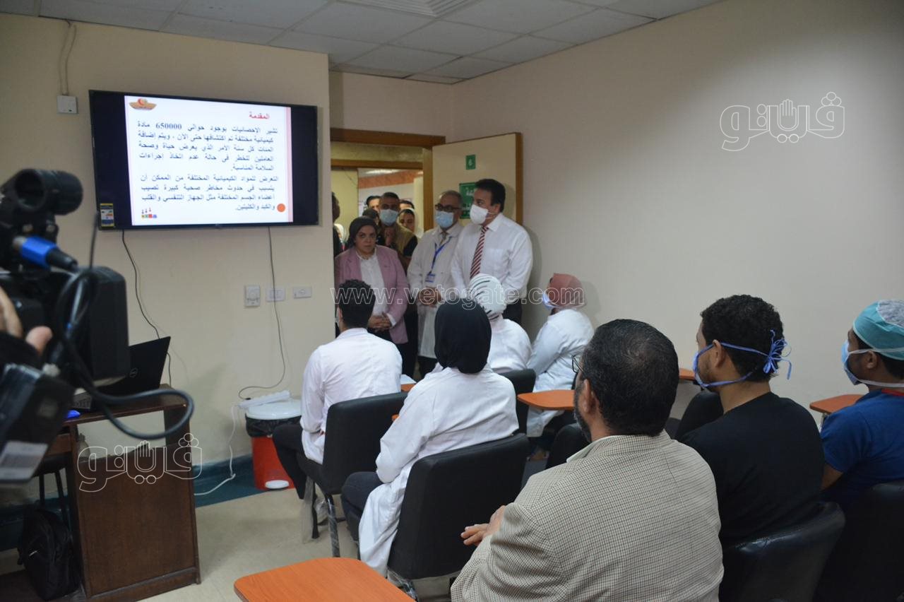 جولة تفقدية لوزير الصحة في مستشفى الهرم (24)