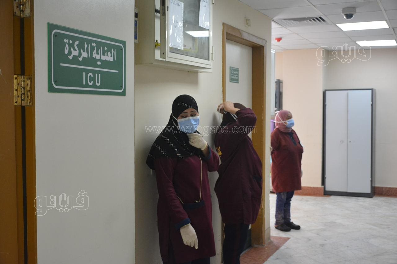 وزير الصحة يتفقد مستشفى الهرم التخصصي.. ويوجه بتطوير معامل مدارس التمريض (9)