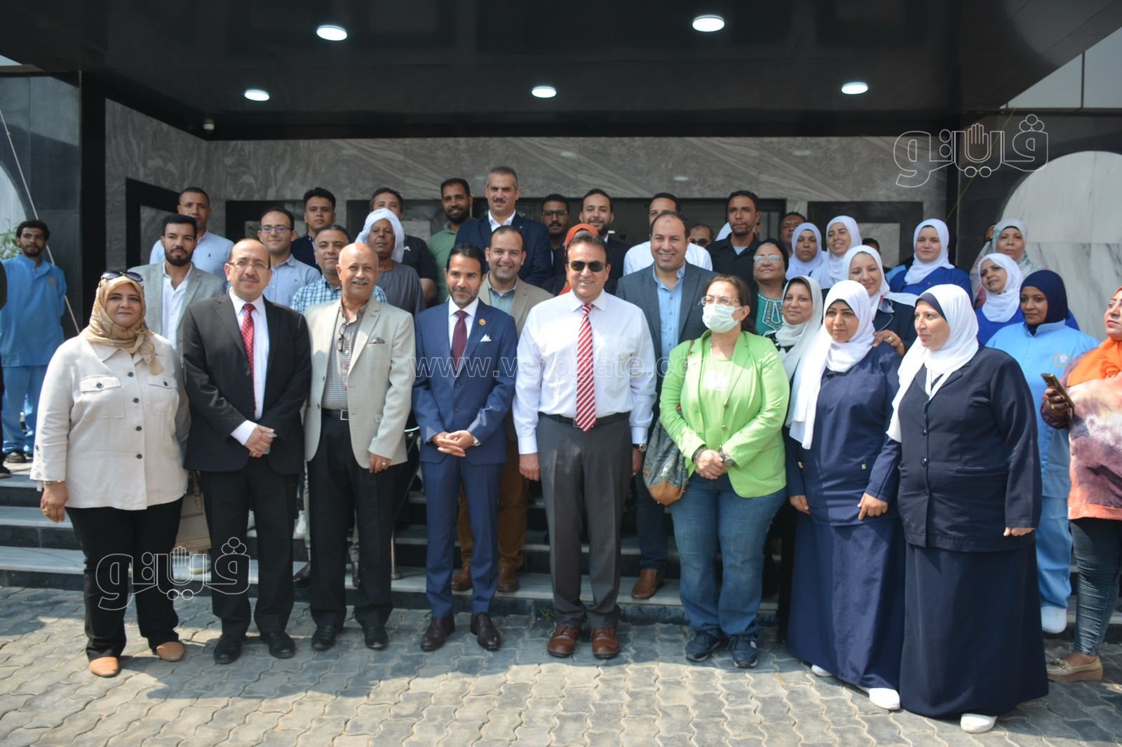 وزير الصحة في جولة تفقدية بمستشفى شبرامنت المركزي (9)