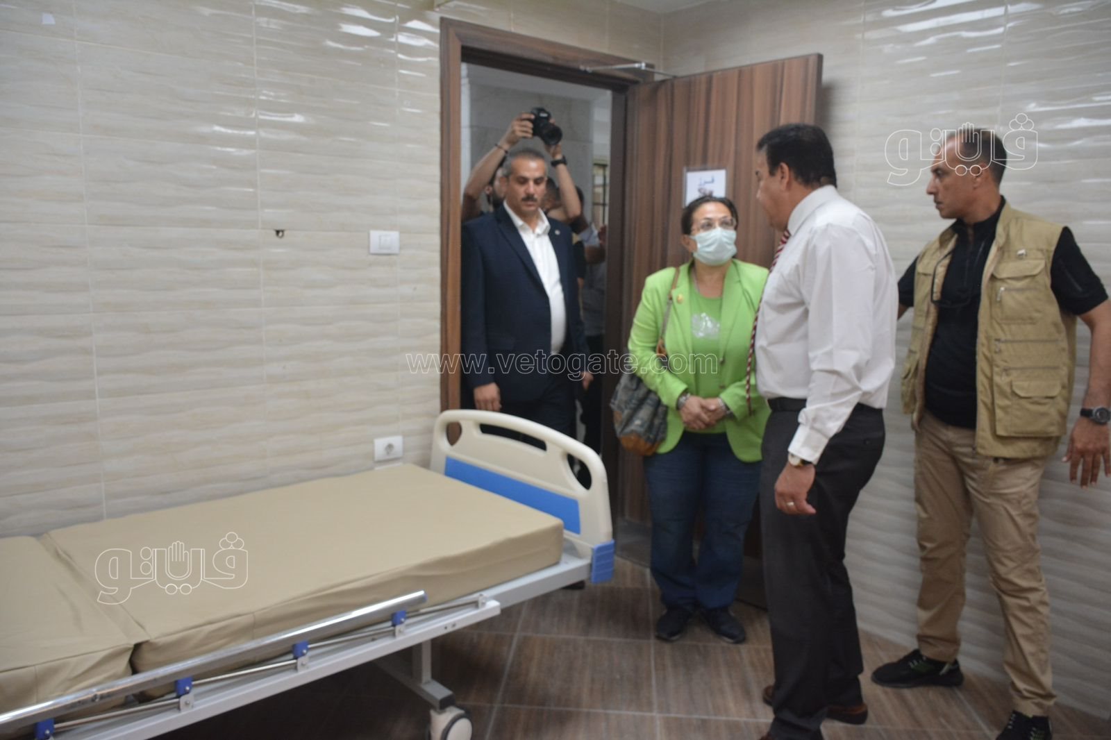 وزير الصحة في جولة تفقدية بمستشفى شبرامنت المركزي (17)