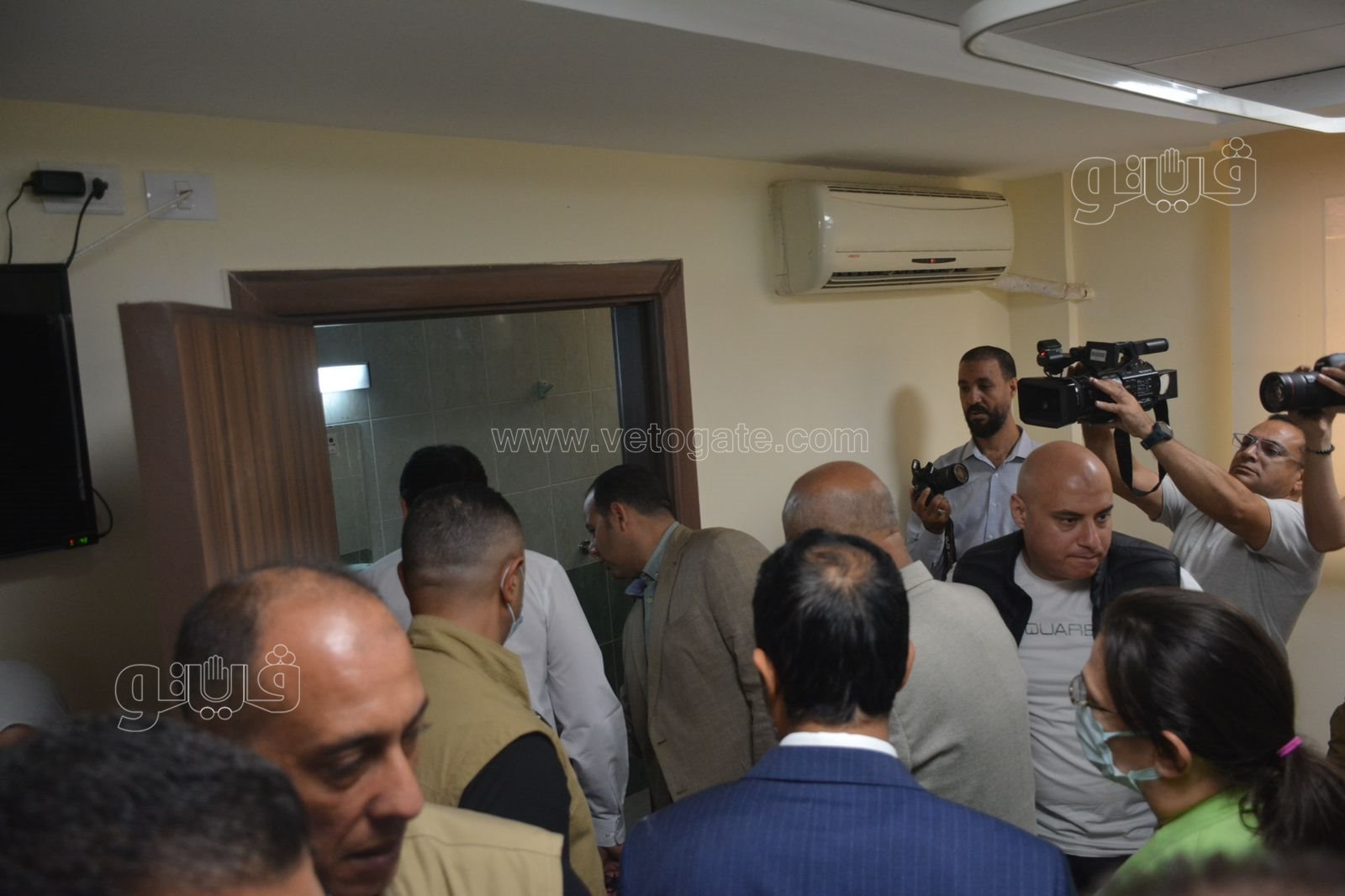 وزير الصحة في جولة تفقدية بمستشفى شبرامنت المركزي (18)