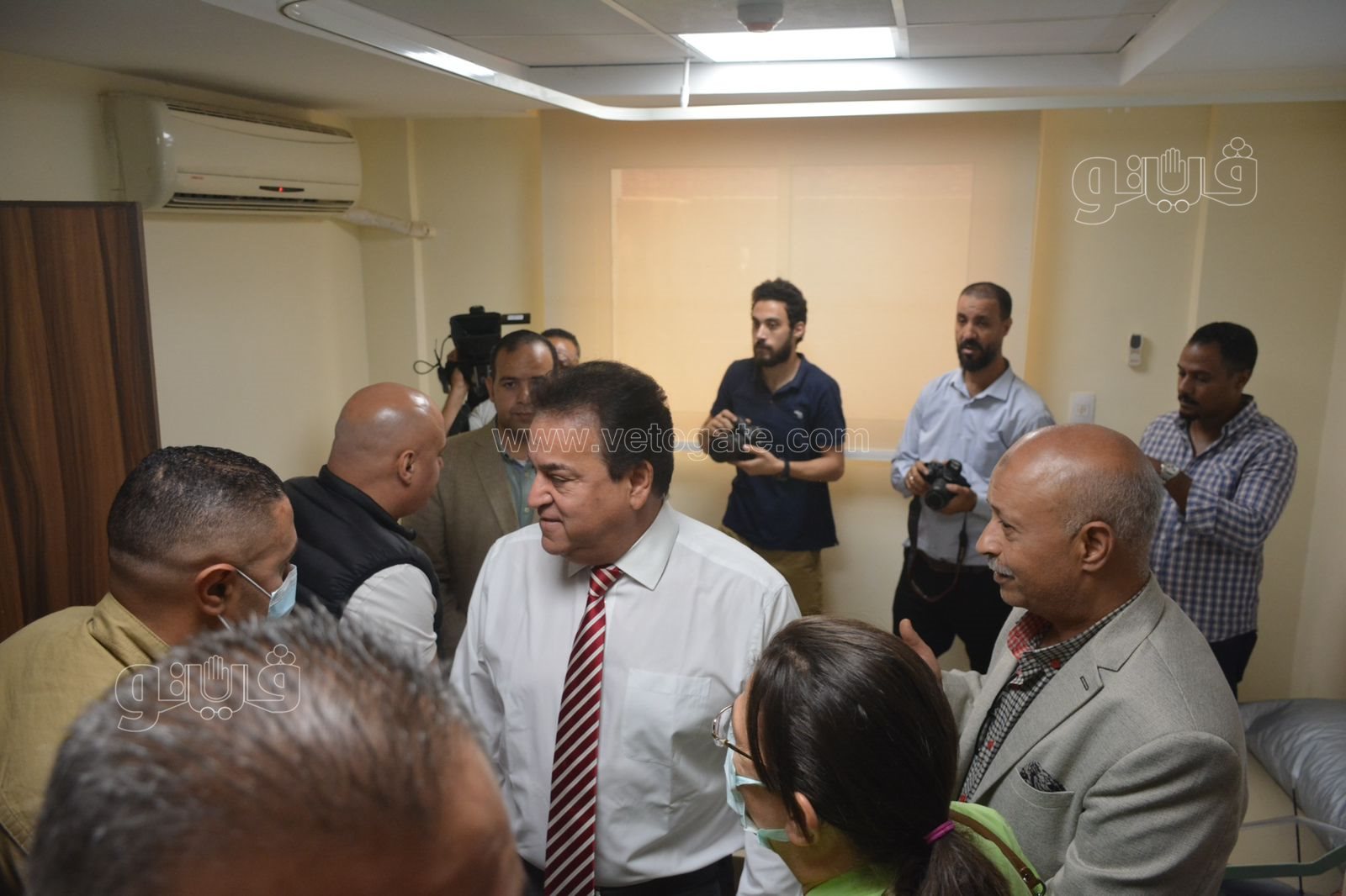 وزير الصحة في جولة تفقدية بمستشفى شبرامنت المركزي (20)