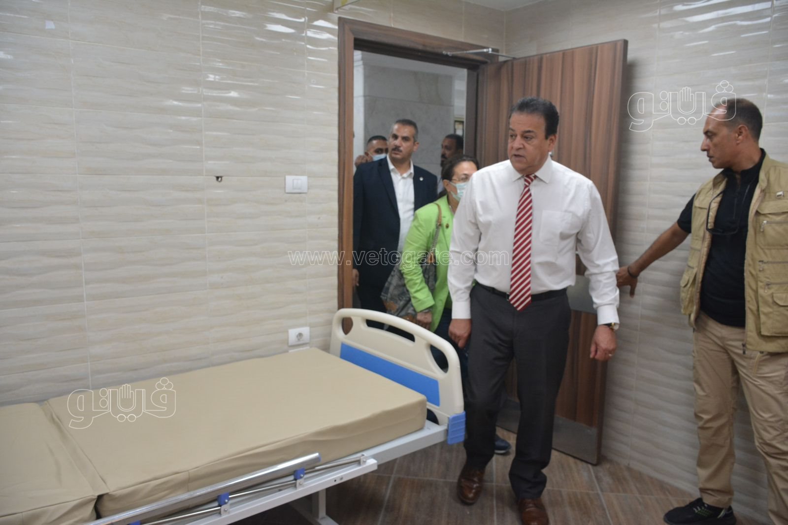 وزير الصحة في جولة تفقدية بمستشفى شبرامنت المركزي (21)