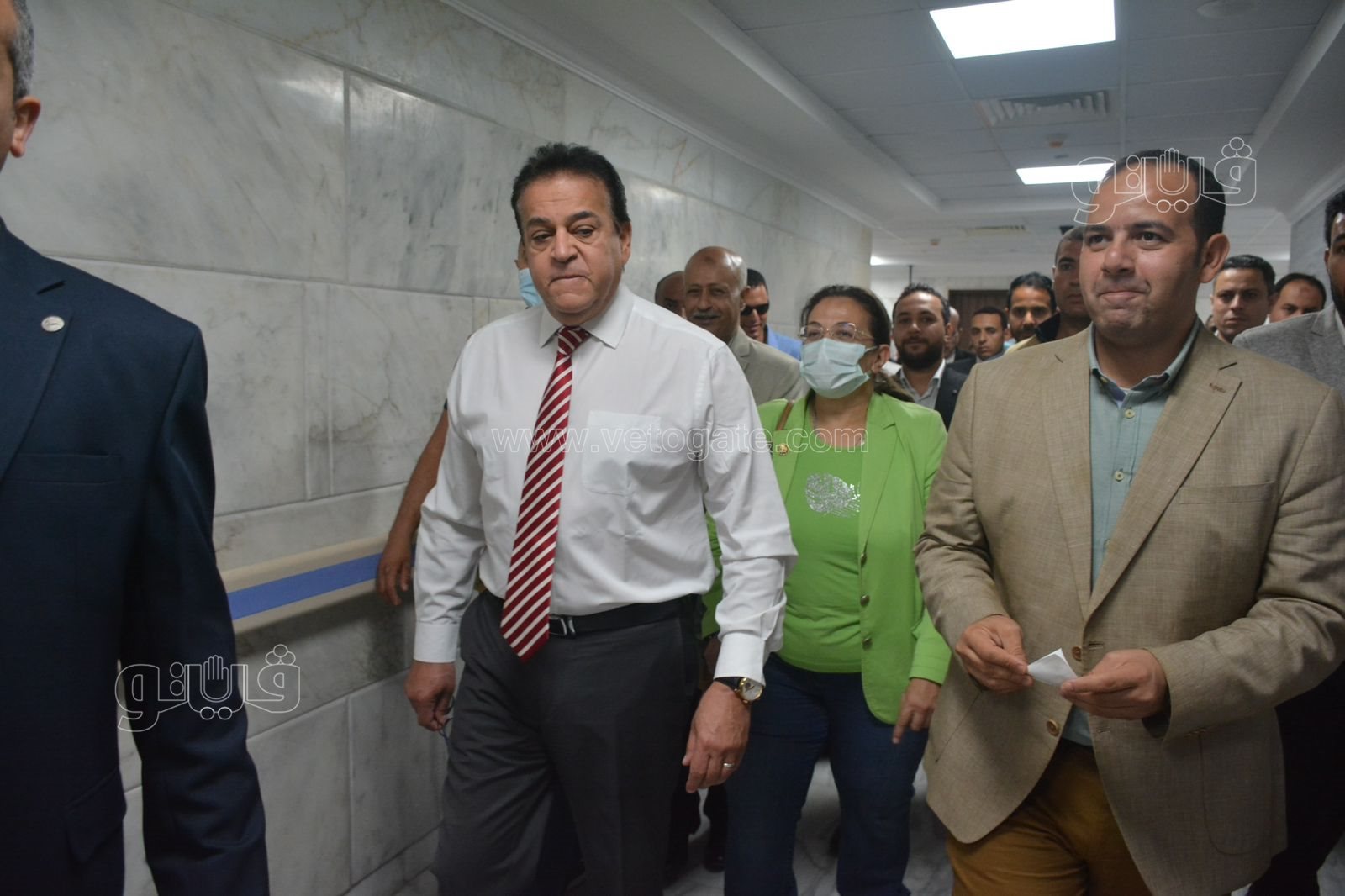 وزير الصحة في جولة تفقدية بمستشفى شبرامنت المركزي (23)