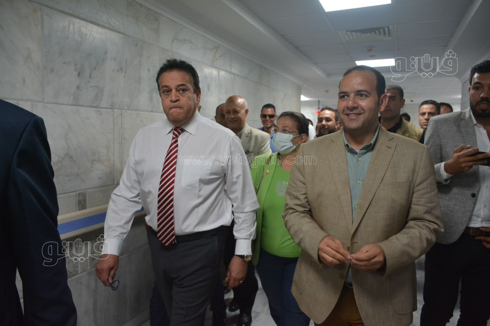 وزير الصحة في جولة تفقدية بمستشفى شبرامنت المركزي (25)