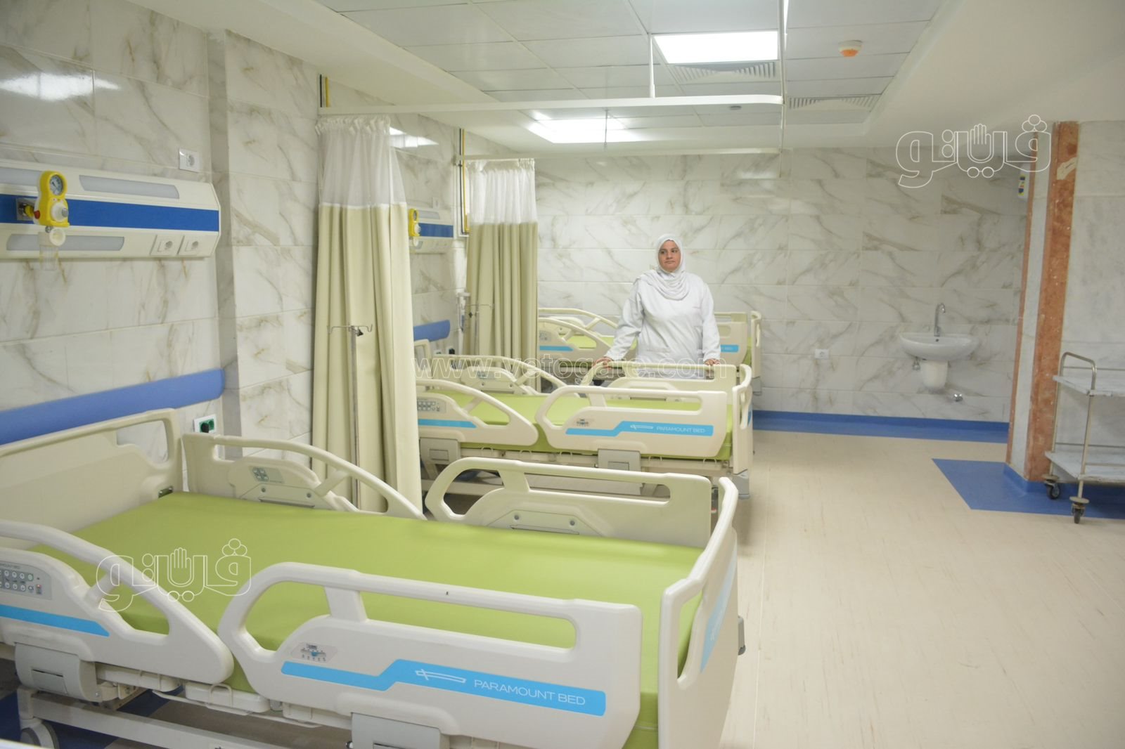 وزير الصحة في جولة تفقدية بمستشفى شبرامنت المركزي (36)