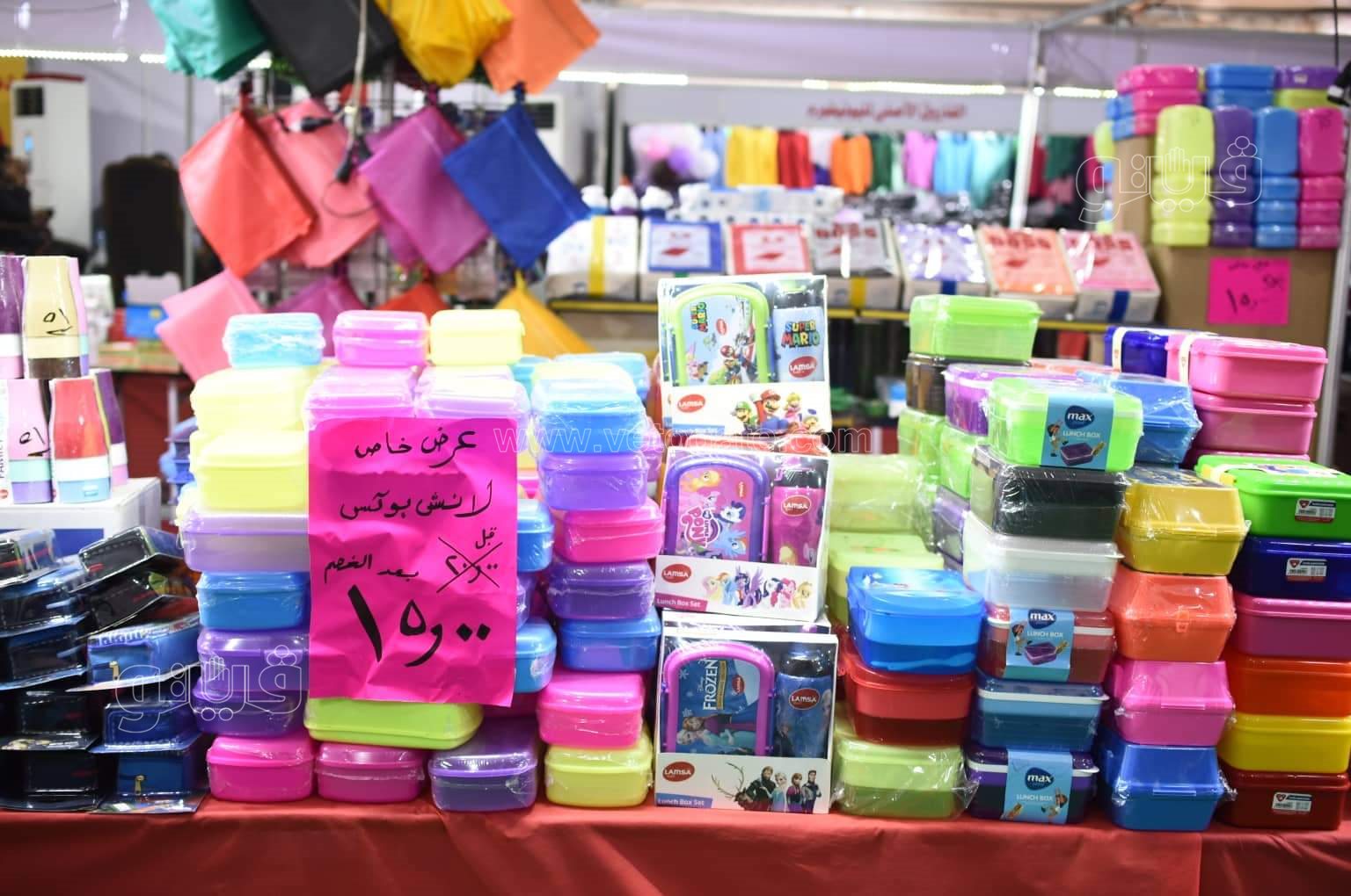 أسعار الشنط والمستلزمات المدرسية في معرض أهلا مدارس فيصل (6)