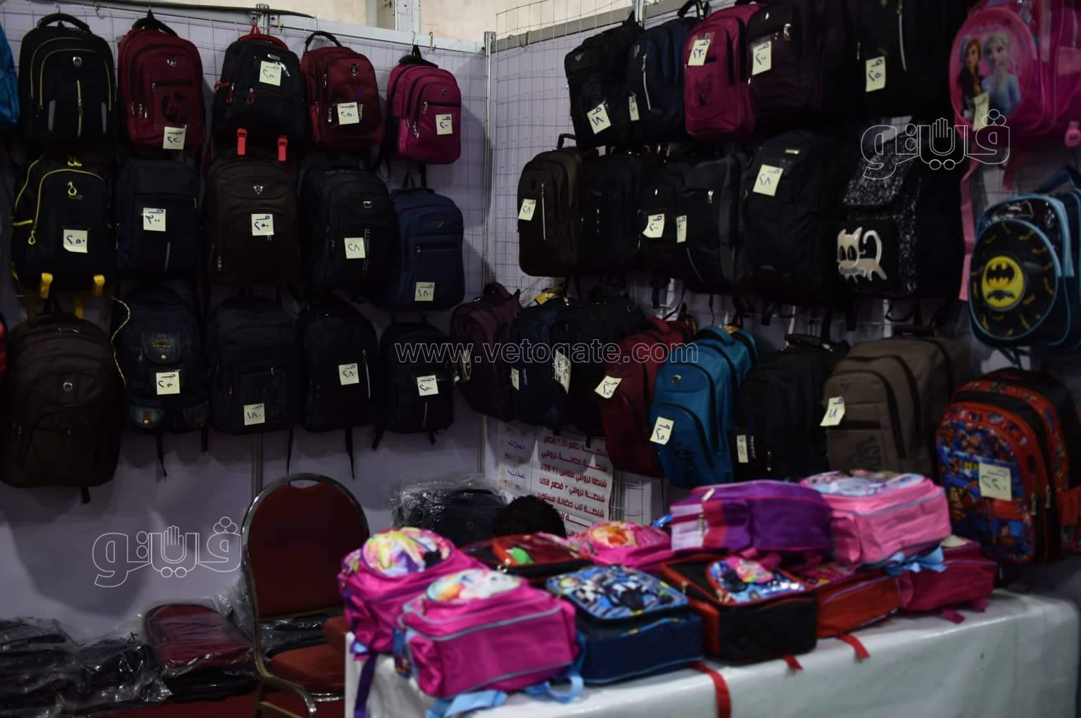 أسعار الشنط والمستلزمات المدرسية في معرض أهلا مدارس فيصل (18)