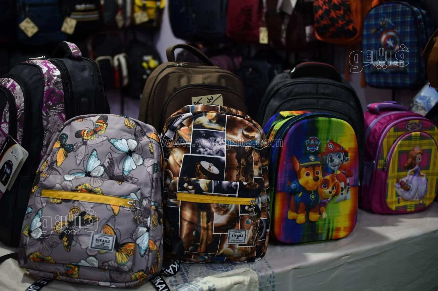 أسعار الشنط والمستلزمات المدرسية في معرض أهلا مدارس فيصل (30)