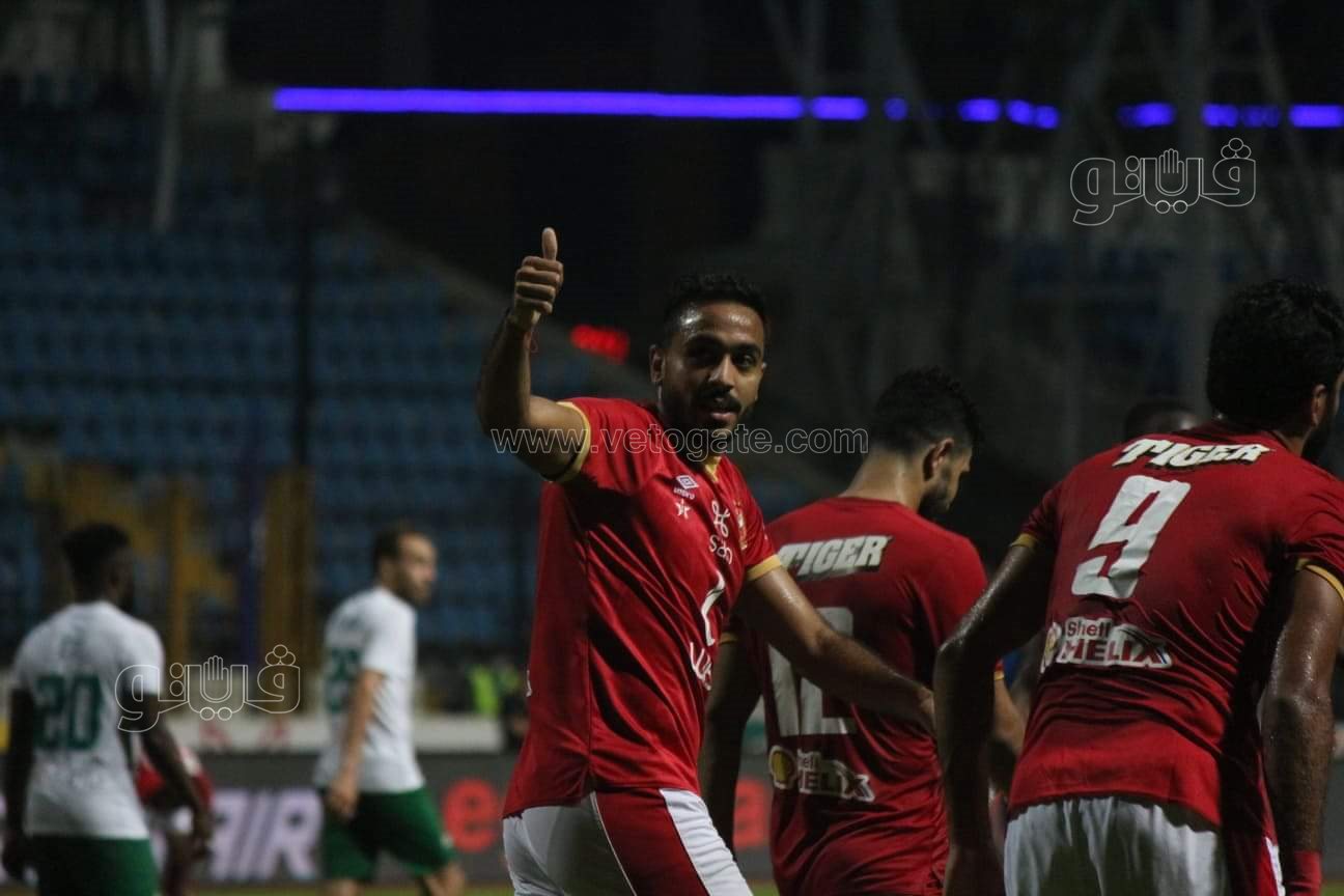 جانب من لقاء الأهلي والمصري  (11)