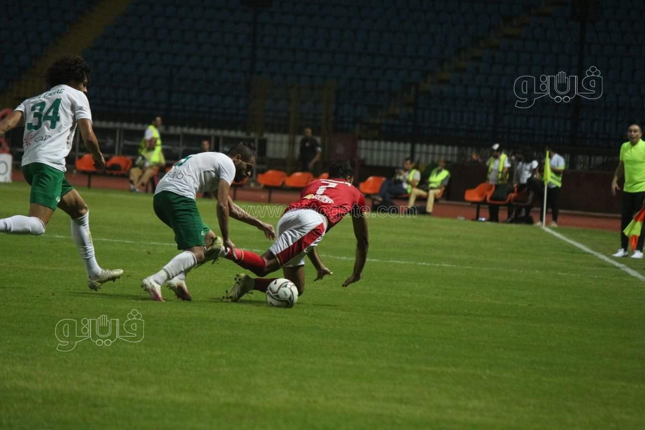 جانب من لقاء الأهلي والمصري  (12)