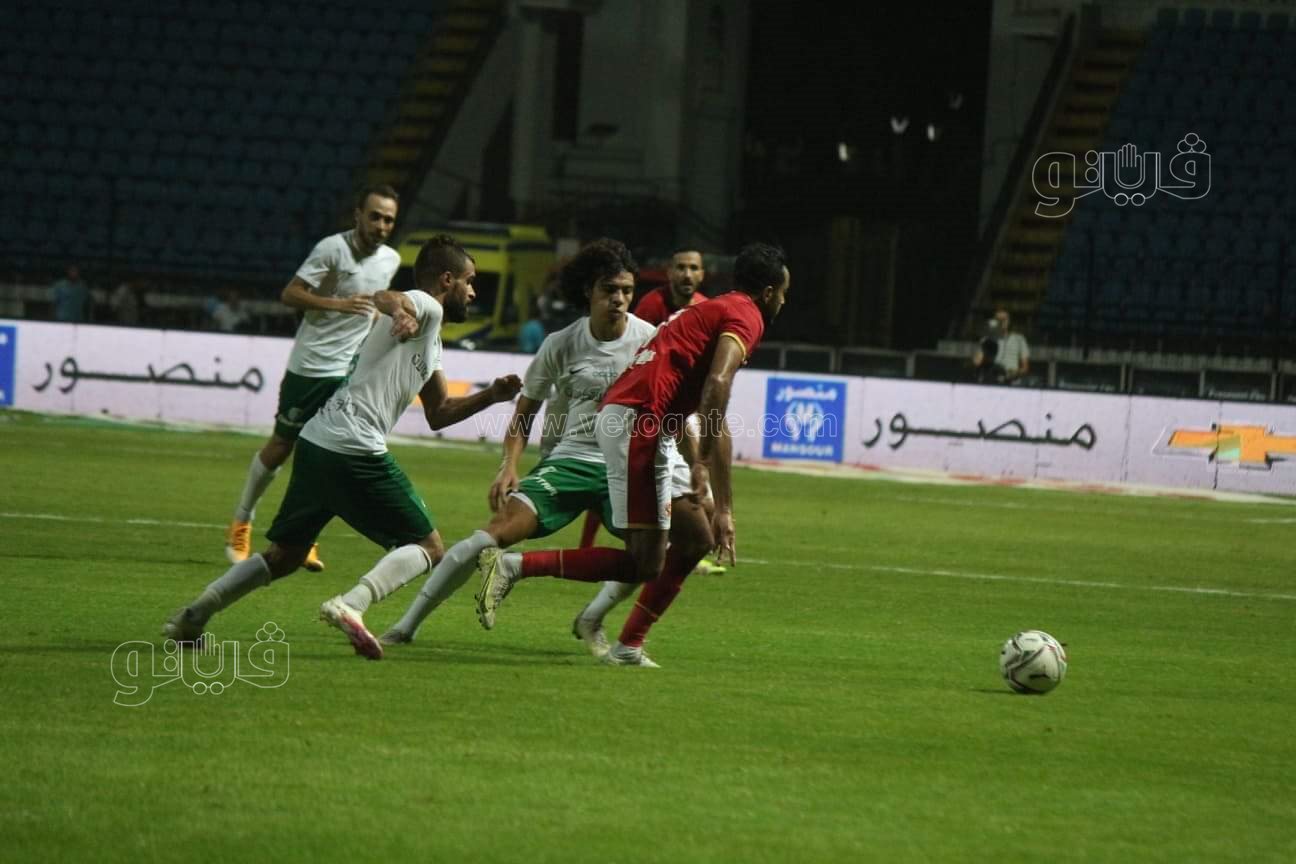 جانب من لقاء الأهلي والمصري  (18)