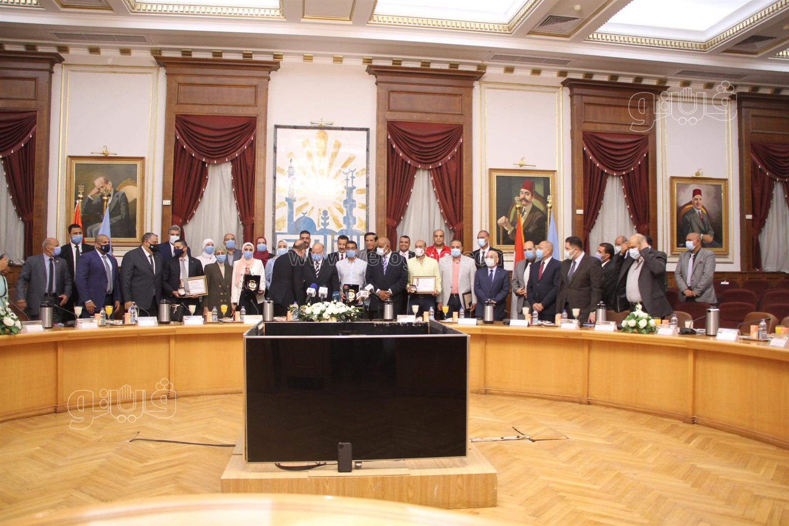 محافظ القاهرة يكرم أبطال أولمبياد طوكيو  (27)