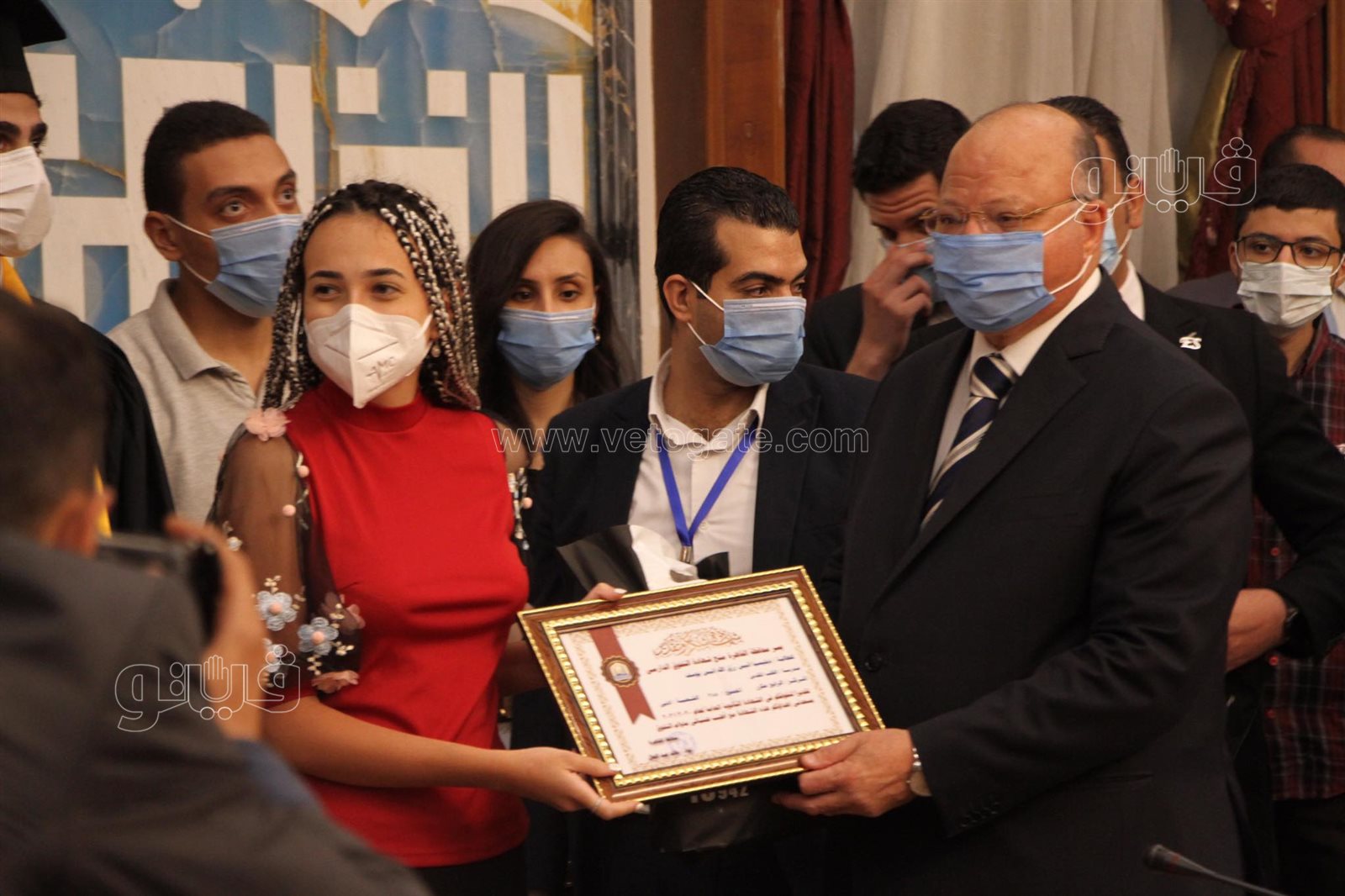 الرابعة مكرر بأوائل الثانوية العامة أتمنى أن أكون سفيرة مصر بفرنسا (5)