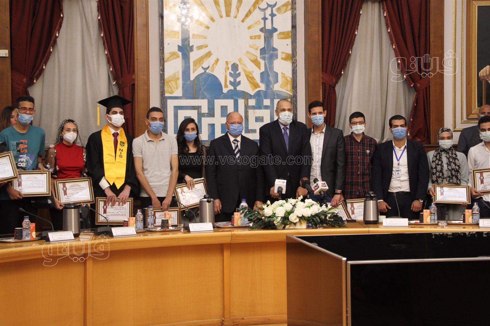 الرابعة مكرر بأوائل الثانوية العامة أتمنى أن أكون سفيرة مصر بفرنسا (1)