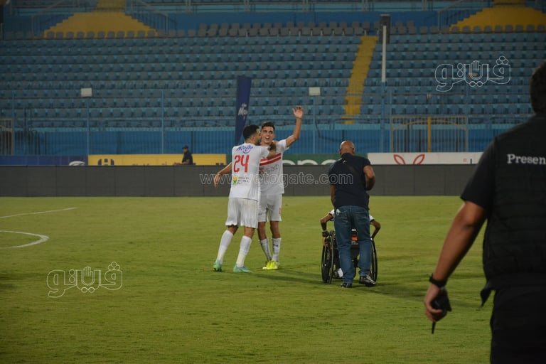 احتفالات لاعبي الزمالك (6)