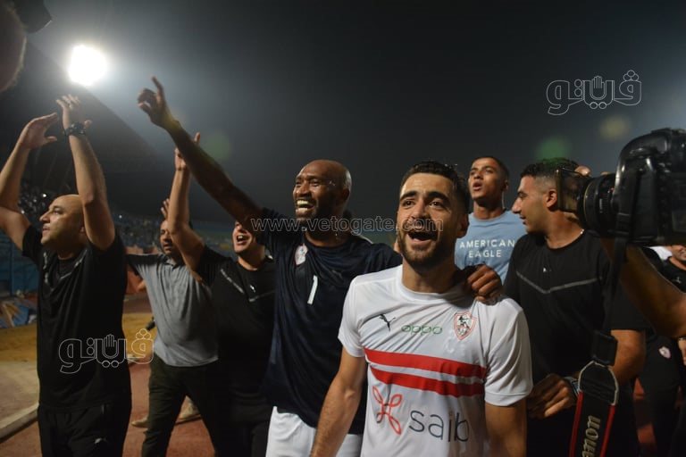 احتفالات لاعبي الزمالك (10)