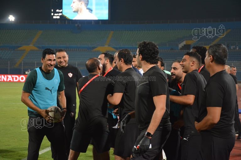 احتفالات لاعبي الزمالك (11)